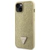 Guess GUHCP14SHDGTPD iPhone 14 / 15 / 13 6.1 złoty/gold hardcase Rhinestone Triangle
